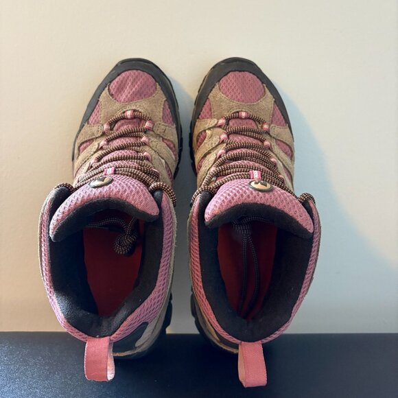 Merrell Moab 2 Mid Women's Size 10 Waterproof Hiking Boots Boulder Blush J24454 - Picture 5 of 8